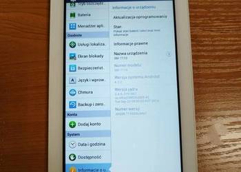 Używany, Tablet Samsung Galaxy Tab 3 Lite (SM-T110) na sprzedaż  Elbląg