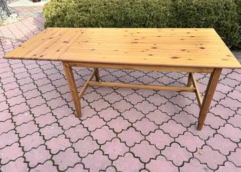 Stół drewniany prostokątny rozkładany Ikea do  krzeseł na sprzedaż  Garwolin
