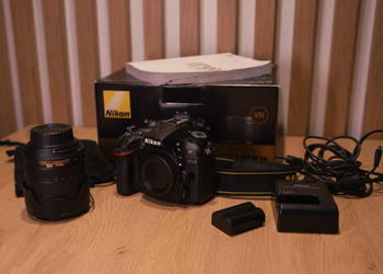 Zestaw Nikon D7100 z obiektywem 18 - 105. Stan idealny!!! na sprzedaż  Lublin