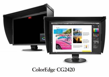 EIZO ColorEdge CG2420 z licencją do ColorNavigator Łódź / Warszawa, używany na sprzedaż  Łódź