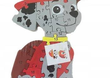 Puzzle drewniane Marshall Psi patrol układanka na sprzedaż  Śleszowice