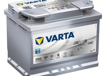 Akumulator VARTA Silver Dynamic AGM START&amp;STOP D52 60Ah 680A na sprzedaż  Warszawa