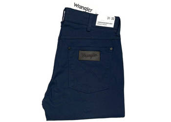 Używany, Spodnie męskie Wrangler Greensboro 803 Dark Navy W31 L32 na sprzedaż  Warszawa