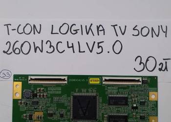 Używany, T-CON LOGIKA TV SONY 260W3C4LV5.0 na sprzedaż  Głogoczów