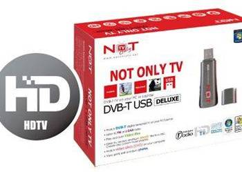 Tuner Hybrid Not Only TV DVB-T HDTV USB LV5T BOX, używany na sprzedaż  Sokołów Małopolski