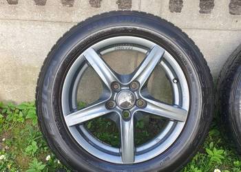 Alufelgi Alutec 16&quot; 5x114,3 z oponami letnimi Dębica bdb na sprzedaż  Psary