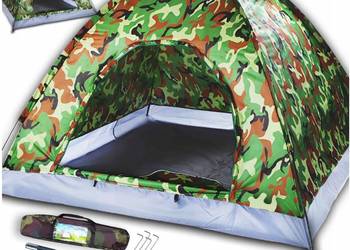 Używany, Duży namiot wojskowy moro typu iglo czteroosobowy na sprzedaż  Warszawa