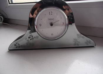 WYjątkowy Firmowy zegar kredensowy NEXT oprawiony w szkło na sprzedaż  Warszawa