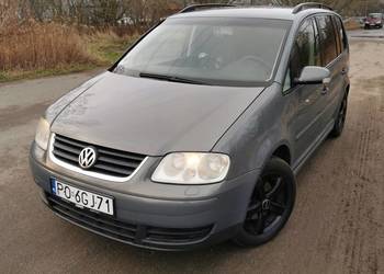 Używany, Volkswagen Touran 2.0TDI 140KM BKD 7 Osobowy Grzane Fotele na sprzedaż  Witaszyce