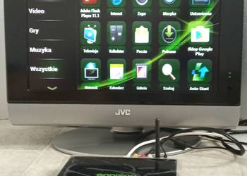 MONITOR Z FUNKCJĄ TV 17 JVC LT-17E31 PLUS ANDROID BOX SMART na sprzedaż  Kraków