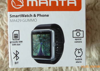 Nowy SmartWatch &amp; Phone Manta MA429 GUMMO, używany na sprzedaż  Olsztyn