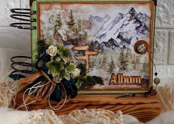 ALBUM FOTO, górskie wędrówki, prezent, używany na sprzedaż  Mszana Dolna