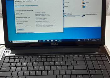 Laptop Dell Inspiron 1750 17,3 &quot; Intel Celeron Dual-Core 3 GB / 250 GB na sprzedaż  Warszawa