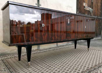 Bufet komoda makassar palisander Art Deco kredens na sprzedaż  Warszawa