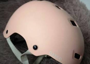 KASK na rolki, deskorolkę, hulajnogę OXELO - różowy na sprzedaż  Warszawa