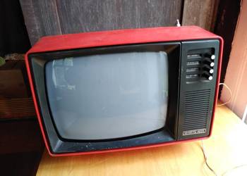 Stary mały designerski telewizor 12 cali CCCP zabytek PRL na sprzedaż  Dąbrowa Górnicza
