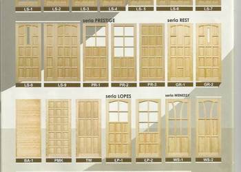 Producent drzwi sosnowe drewniane na pokolenia najmocniejsze na sprzedaż  Wieliczka