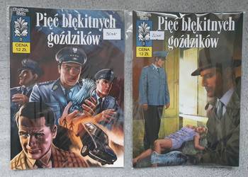 Używany, Kapitan Żbik - Pięć Błękitnych Goździków - 2 komiksy na sprzedaż  Gdynia