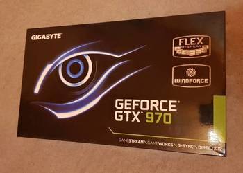 Używany, Gigabyte GTX 970 4GB GDDR5 OC na sprzedaż  Chorzów