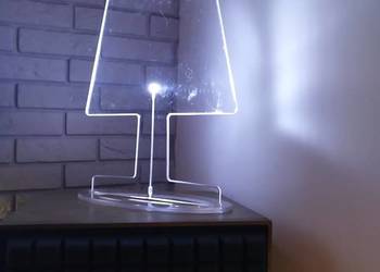 Lampa Kvarter Ikea, pleksiglas , vintage, Pop Art na sprzedaż  Kalisz