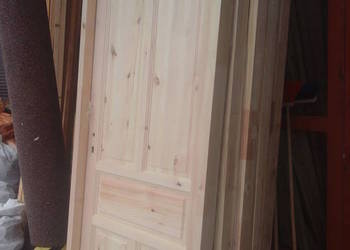 OD REKI drzwi sosnowe z futrynami lite drewno na sprzedaż  Warszawa