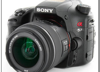 Sony SLT A-57 / stan idealny , 9700 foto / komplet na sprzedaż  Zielona Góra