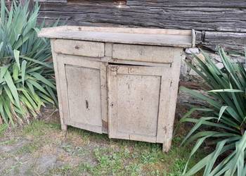 Używany, Stara przedwojenna szafka drewniana zabytek retro vintage na sprzedaż  Dąbrowa Górnicza