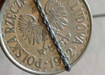 Używany, Sprzedam monete 1 zloty 1982 rok lekka skretka na sprzedaż  Chełm