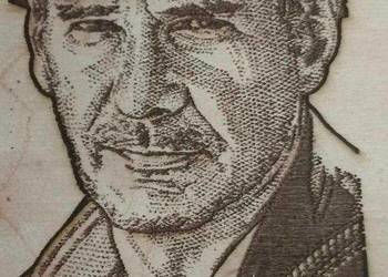 portret Harrisona Forda jako Indiana Jones na sprzedaż  Nowy Targ