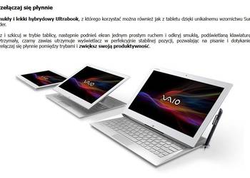 Sony VAIO Duo 13 i5-4200 4GB 128 SSD, używany na sprzedaż  Warszawa