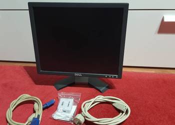 Używany, Monitor Dell E176FP 17&quot; LCD + adapter HDMI na sprzedaż  Lublin