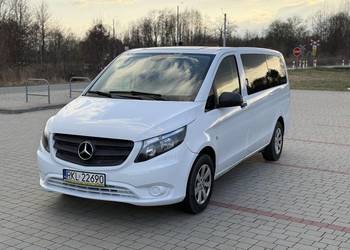 Używany, WYNAJEM Busa mini busa Mercedes Vito Tourer 9 osób Long 2.2 BiTurbo 7G na sprzedaż  Majdan Królewski