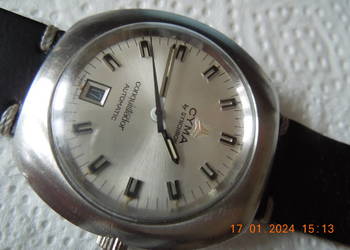 zegarek cyma automatic, używany na sprzedaż  Częstochowa