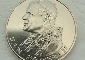 Używany, Moneta 1000 zł 1982 Jan Paweł II  srebro AG750 na sprzedaż  Ciechanów