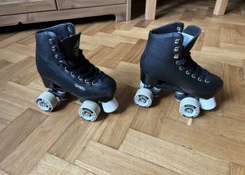 Wrotki - oxelo -czarne dla dziecka Decathlon na sprzedaż  Kraków