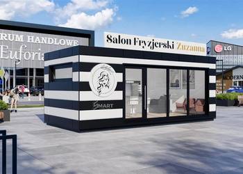 Kontener Biurowy Handlowy Usługowy Pawilon 21m2 z toaletą na sprzedaż  Gorzów Wielkopolski