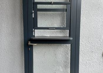 Drzwi aluminiowe wewnetrzne do lokalu biura domu lokalu, używany na sprzedaż  Białystok