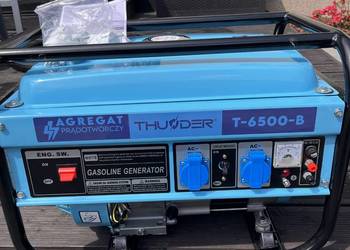 Agregat prądotwórczy THUNDER T-6500-B nowy na sprzedaż  Bielsko-Biała