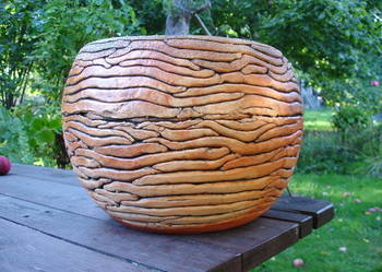 Ceramiczna donica/kula ogrodowa 40 cm. mrozoodporna na sprzedaż  Jelenia Góra