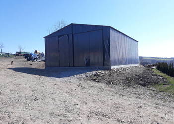 Używany, Garaż blaszany 10x7m wiata Silver-Stal na sprzedaż  Kraków