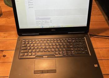 Dell Precision 7720, 17 cali,  i7, 32GB, Quadro P4000 na sprzedaż  Osieczna