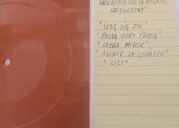 pocztówki dzwiękowe 3 szt CZERWONE GITARY, używany na sprzedaż  Rybnik