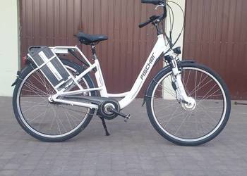 Rower elektryczny Fischer 2 Baterie 36v, używany na sprzedaż  Brzustów