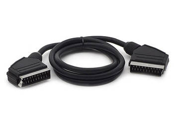 KABEL SCART EURO - EURO 21-pin eurozłącze 1,25 na sprzedaż  Łódź