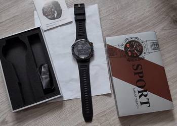 Melanda Smartwatch zegarek Bluetooth tętno rozmowy na sprzedaż  Niepołomice