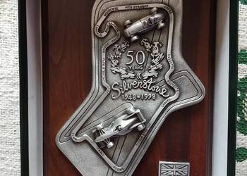 Medal okolicznościowy 50-lecie toru F1 Silverstone na sprzedaż  Gliwice