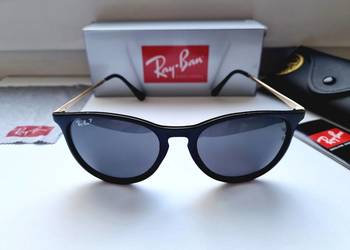 Ray Ban Okulary 4171 czarne Erika nowe HIT! polaryzacja na sprzedaż  Piła