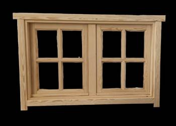 Okna, okno skrzynkowe, okno drewniane do domku ogrodowego. na sprzedaż  Radomsko