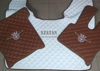 dywaniki pikowane daf podłoga eko skóra, używany na sprzedaż  Sarnaki