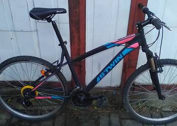 Rower MTB 26&quot; B-twin Rockraider Alu Górski Shimano na sprzedaż  Poznań